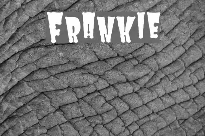 Frankie Шрифта examples