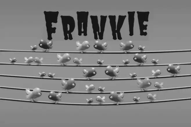 Frankie Шрифта examples
