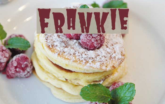 Frankie Шрифта examples