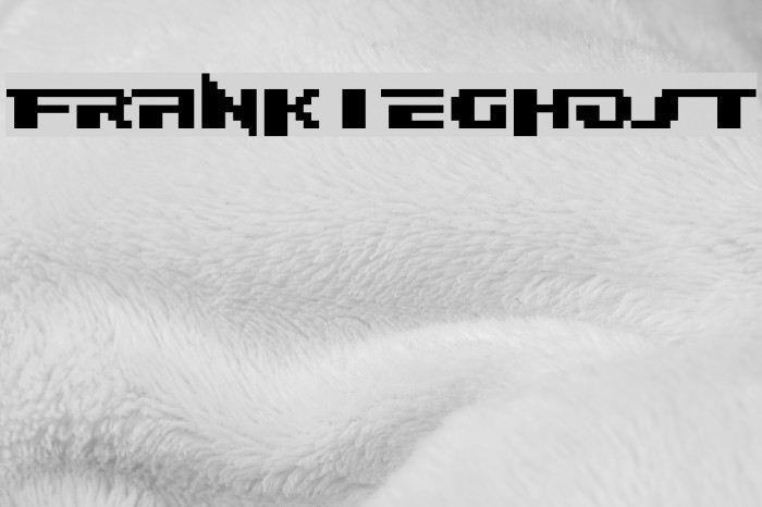 Frankieghost Font examples