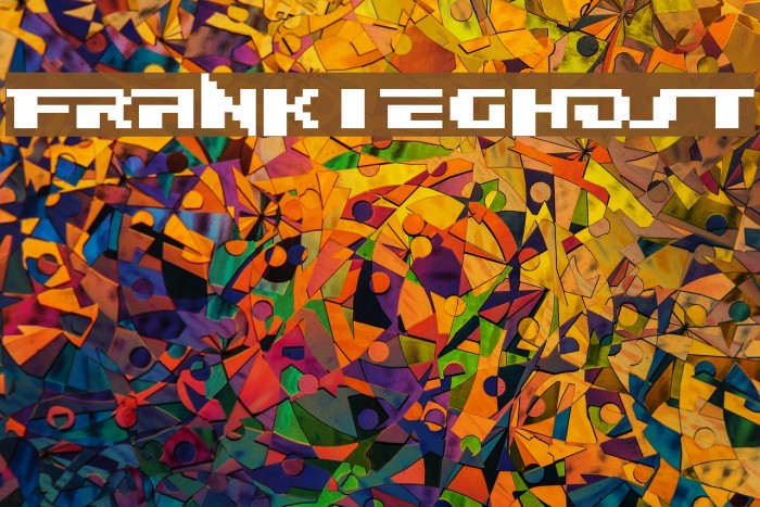 Frankieghost Font examples