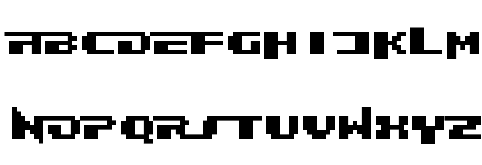 Frankieghost Font LOWERCASE
