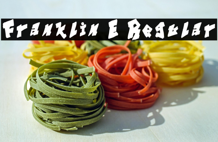 Franklin E Regular Example 1