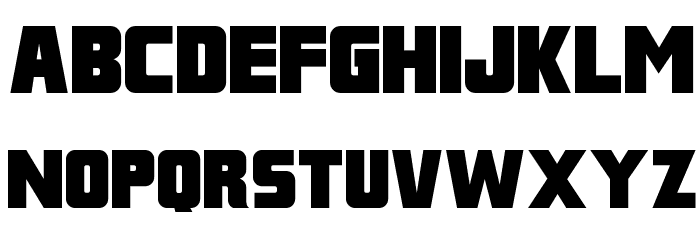 Franklin M54 Font LOWERCASE