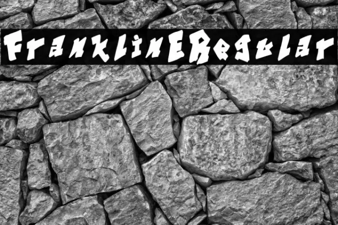 FranklinE-Regular Font examples