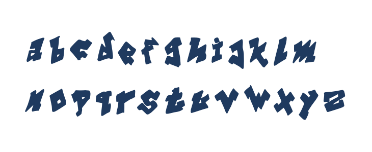 FranklinE-Regular Lowercase