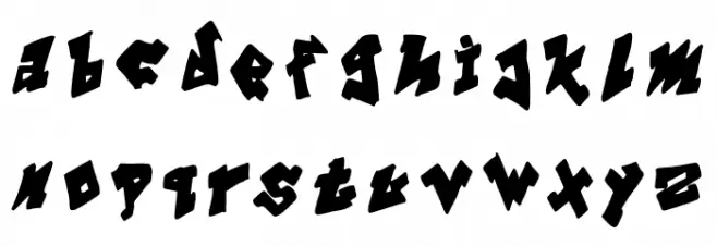 FranklinE-Regular Caratteri MINUSCOLO
