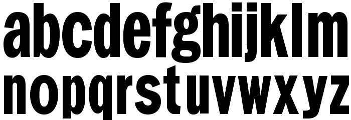 FranklySpokenTwo Font LOWERCASE