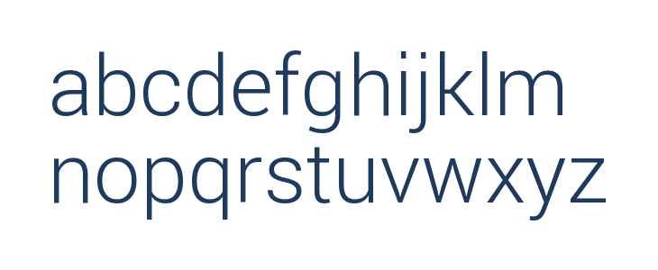 Franko Light Lowercase