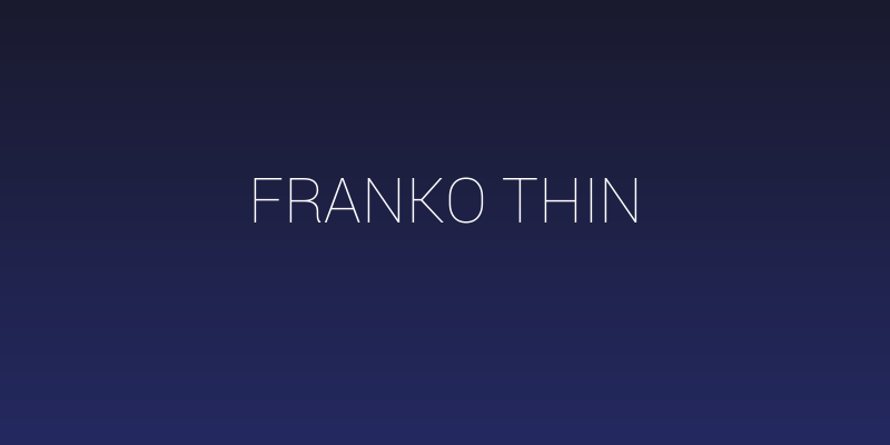 Franko Thin Social Header