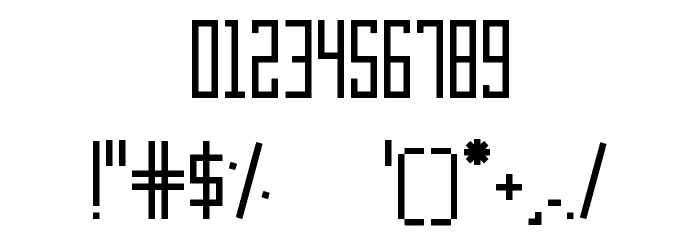 Frankstern Font OTHER CHARS