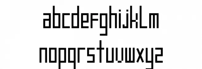 Frankstern Caratteri MINUSCOLO