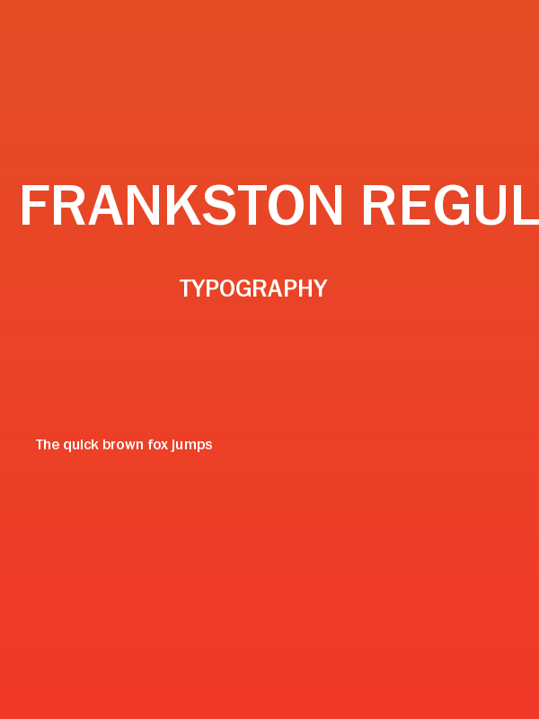 Frankston Regular Poster