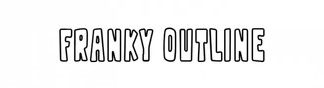 Franky Outline  Fuentes Gratis Descargar
