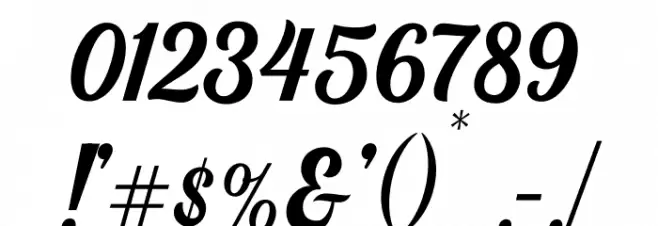 Franky Font OTHER CHARS