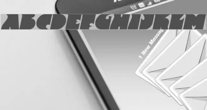 Frantic Italic Font examples