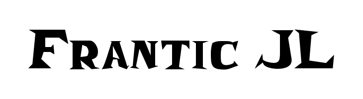 Frantic JL Font