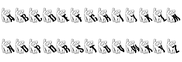 Franzi Font LOWERCASE