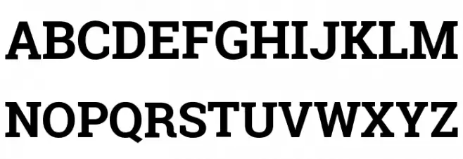 Franzo Bold Schriftart Groß