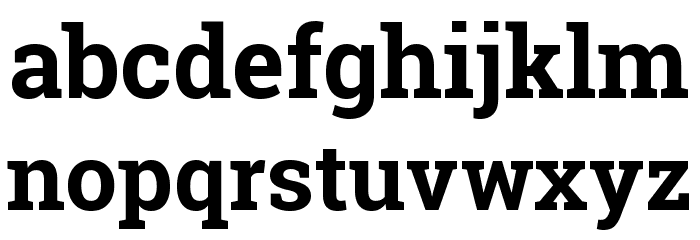 Franzo Bold Font LOWERCASE