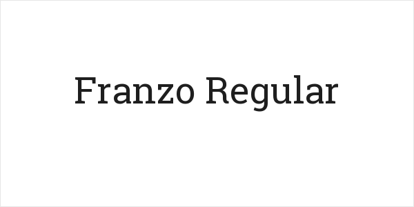 Franzo Regular Logo