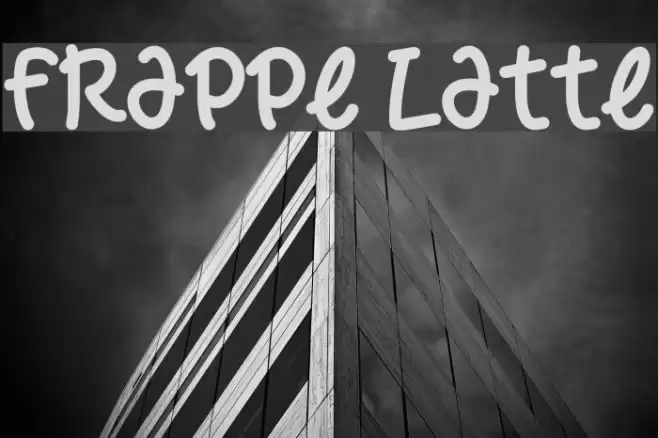 Frappe Latte Font examples