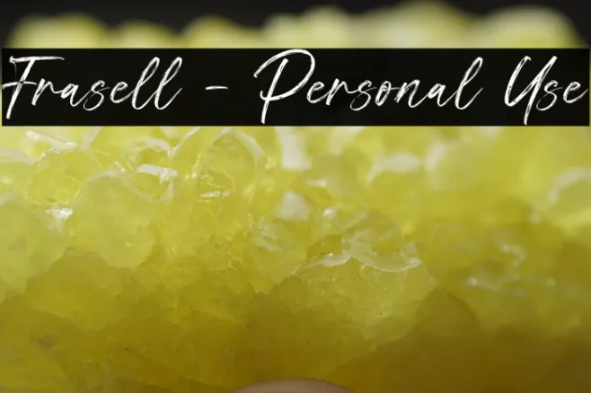 Frasell - Personal Use Example 1