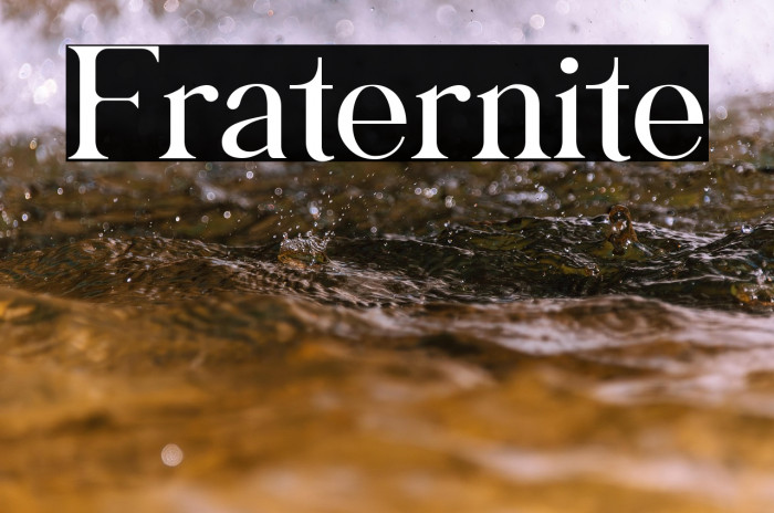 Fraternite Example 3