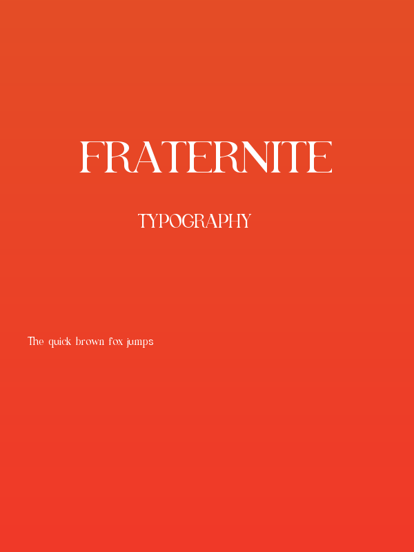 Fraternite Poster