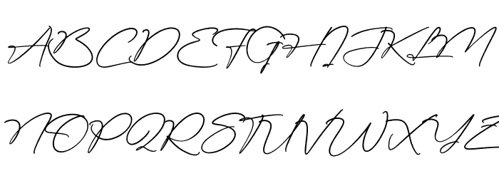 Frathaman Holland Font UPPERCASE