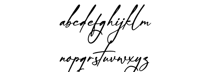 Frathaman Holland Font LOWERCASE