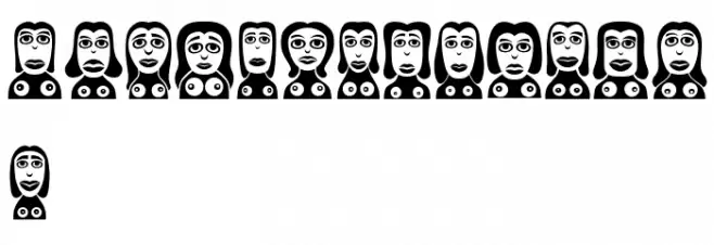 Frauen Regular Font OTHER CHARS