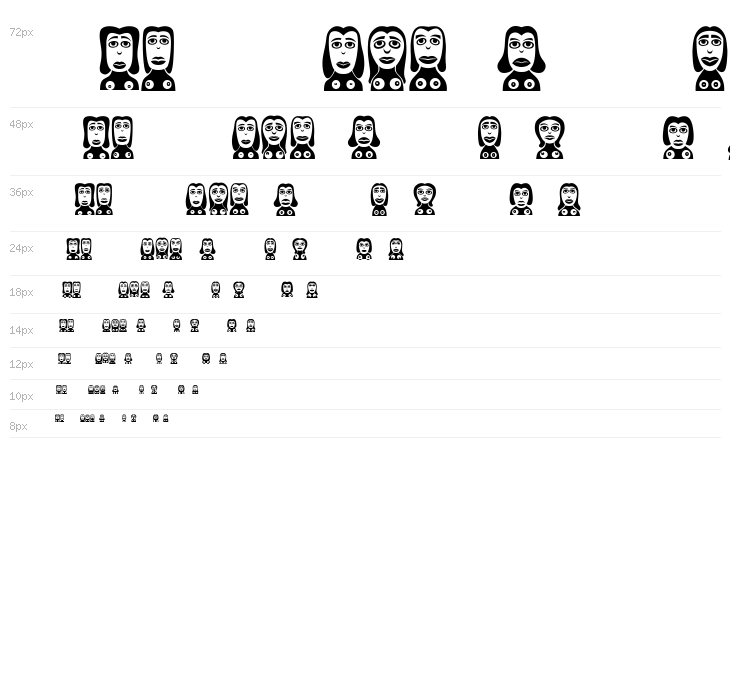 Frauen Regular Waterfall