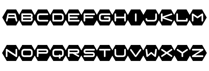 Fraulein Hex Font LOWERCASE