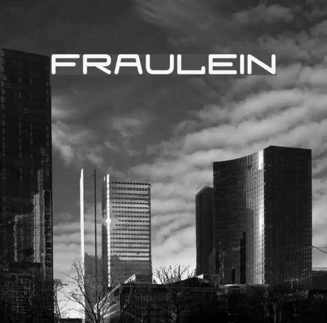 Fraulein Font examples