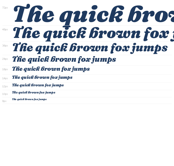 Fraunces 9pt Black Italic Waterfall