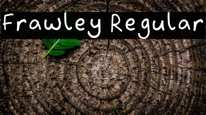 Frawley Regular Example 1