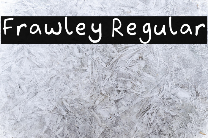 Frawley Regular Example 3