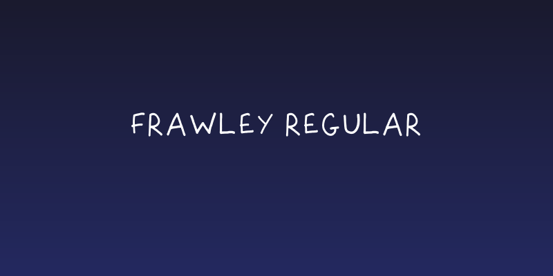 Frawley Regular Social Header