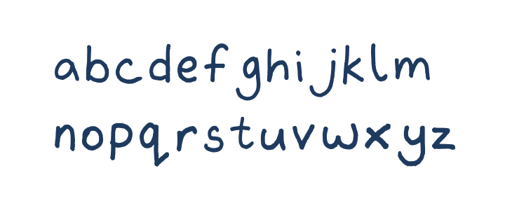 Frawley Regular Lowercase