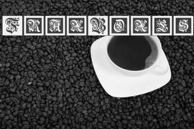 FraxBoxes Font examples