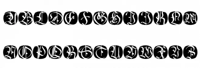 FraxBricKs フォント 大文字