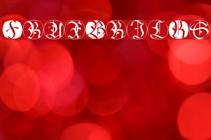 FraxBricKs Font examples