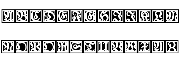 FraxBrix Font LOWERCASE