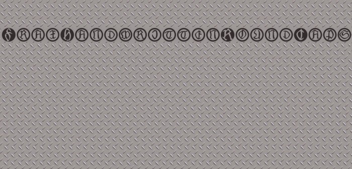FraxHandwritten-RoundCaps Font examples