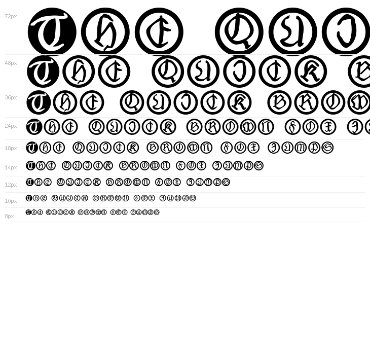 FraxHandwritten-RoundCaps Waterfall