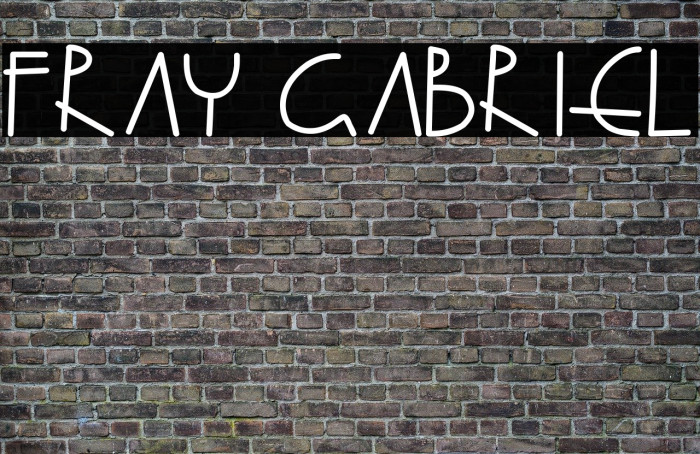 Fray Gabriel Example 1