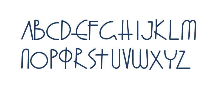 Fray Gabriel Lowercase