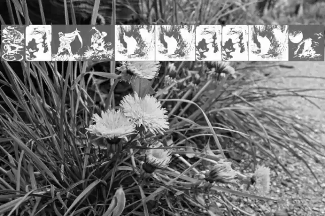 FrazettaBats1 Font examples