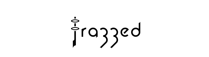 Frazzed  font caratteri gratis